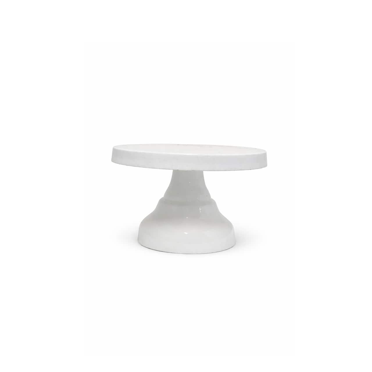 White Metal Cake Stand by Ashland®